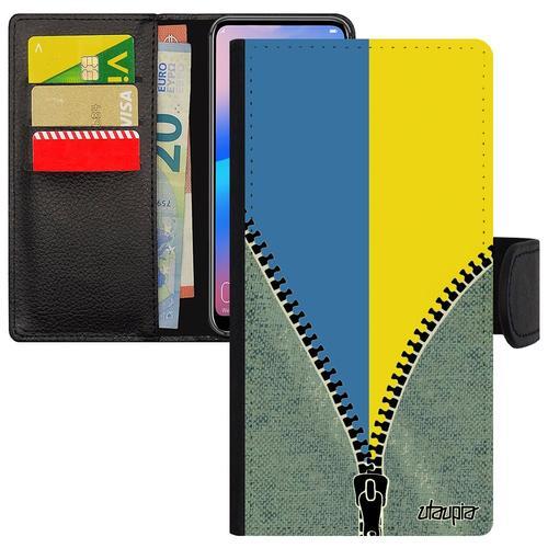 Coque Drapeau Ukraine Ukrainien Huawei P10 Lite Rabat Portefeuille ... on Productcaster.