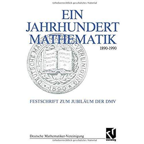 Ein Jahrhundert Mathematik 1890 ¿ 1990 on Productcaster.