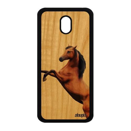 Coque Silicone Pour J3 2017 Bois Cheval Design Animaux Poulain Tele... on Productcaster.