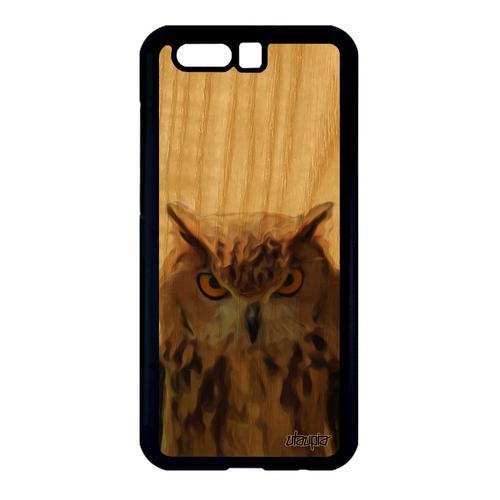 Coque Bois Honor 9 Silicone Hibou Marron Oiseau Noir 4g Animaux Hua... on Productcaster.