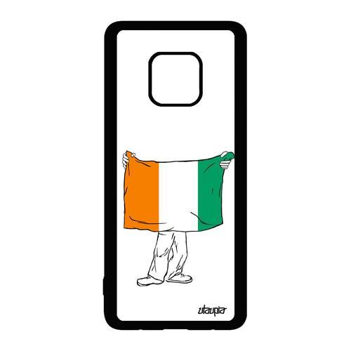 Coque Huawei Mate 20 Pro En Silicone Drapeau Cote D'ivoire Ivoirien... on Productcaster.