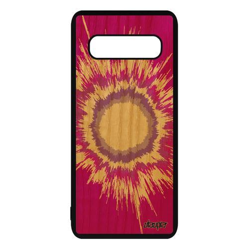 Coque Bois Pour S10 Plus Silicone Explosion Univers Souple Soleil M... on Productcaster.