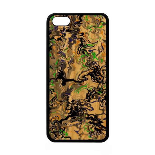 Coque Pour Iphone 5c En Bois Silicone Marbre Peinture Fond Jolie Fo... on Productcaster.