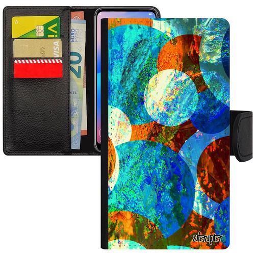 Coque Galaxy S6 Edge En Cuir Rabat Portefeuille Peinture Abstrait R... on Productcaster.