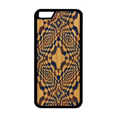 Coque Pour Iphone 6 6s Bois Silicone Illusion D'optique Effet Magie... on Productcaster.