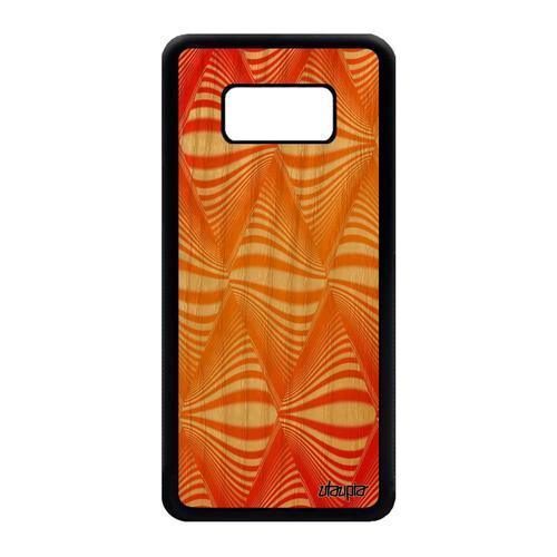 Coque Pour Samsung Galaxy S8 Bois Veritable Silicone Illusion D'opt... on Productcaster.