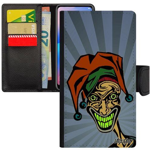 Coque Joker Iphone X Rabat Portefeuille Motif Leather Design De Pro... on Productcaster.