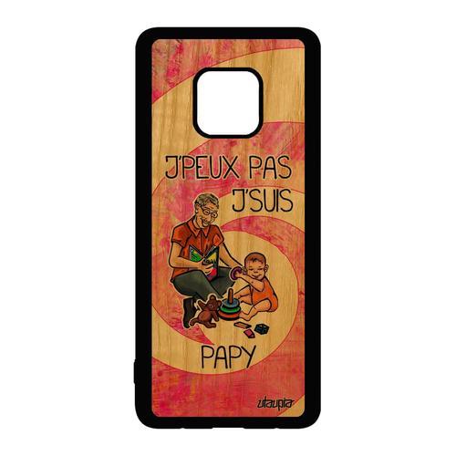 Coque Bois J'peux Pas J'suis Papy Huawei Mate 20 Pro Silicone Je Hu... on Productcaster.