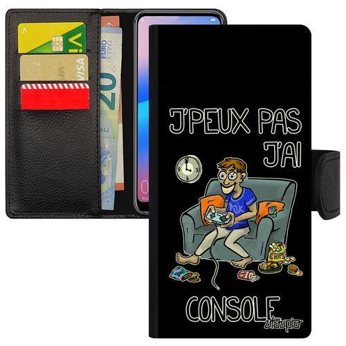 Coque pour Samsung A50 portefeuille porte cartes j'peux pas j'ai co... on Productcaster.