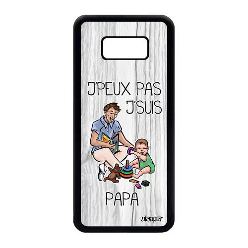 Coque Samsung Galaxy S8 Plus Silicone J'peux Pas J'suis Papa Humori... on Productcaster.