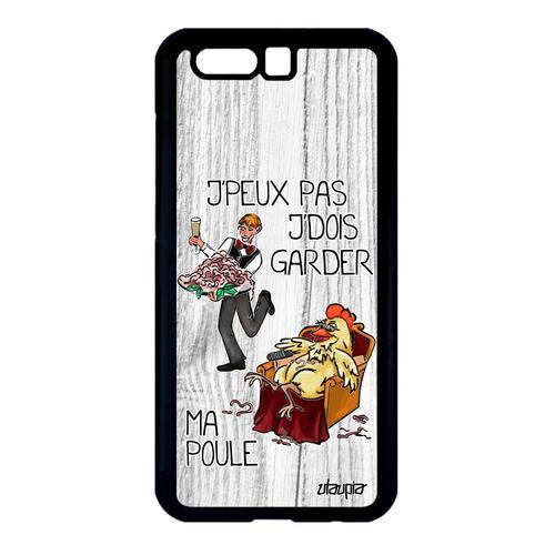 Coque Honor 9 Silicone Humour J'peux Pas J'dois Garder Ma Poule Tel... on Productcaster.