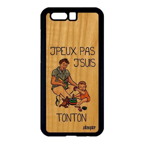 Coque De Protection Honor 9 En Bois Silicone Humour J'peux Pas J'su... on Productcaster.