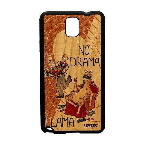 Coque Silicone Rigide Pour Samsung Galaxy Note 3 Bois Humour No Dra... on Productcaster.