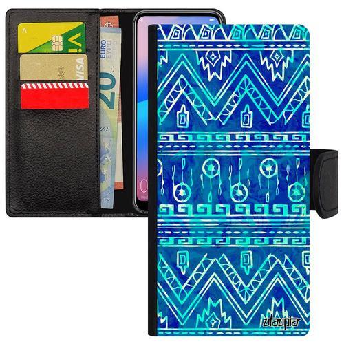 Coque Motif Azteque Samsung A10 En Cuir Telephone Original Coloré N... on Productcaster.