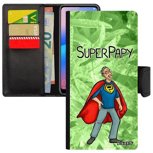 Coque Rabat Pour P30 Pro Simili Cuir Portefeuille Porte Cartes Supe... on Productcaster.