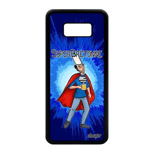 Coque Silicone Galaxy S8 Plus Super Bretonne Breton Texte Bande Des... on Productcaster.