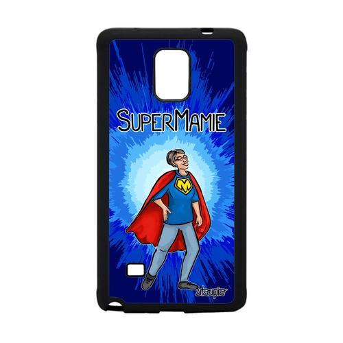 Coque Note 4 Silicone Super Mamie Texte Naissance Garcon Housse Ble... on Productcaster.