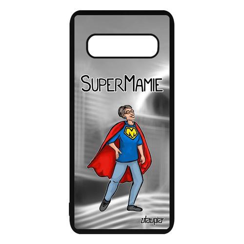 Coque En Silicone Super Mamie S10 Mamy Gris Telephone Heros Comics ... on Productcaster.