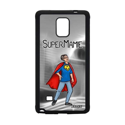 Coque Samsung Galaxy Note 4 Silicone Super Mamie Texte Case Anticho... on Productcaster.