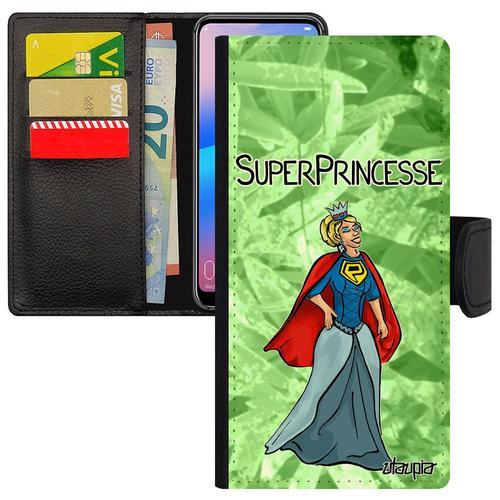 Coque Super Princesse Samsung S8 Plus Cuir Portefeuille Bd Magnetiq... on Productcaster.