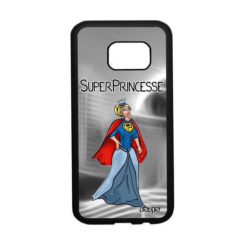 Coque Samsung S7 Silicone Super Princesse Drole Humoristique Heros ... on Productcaster.