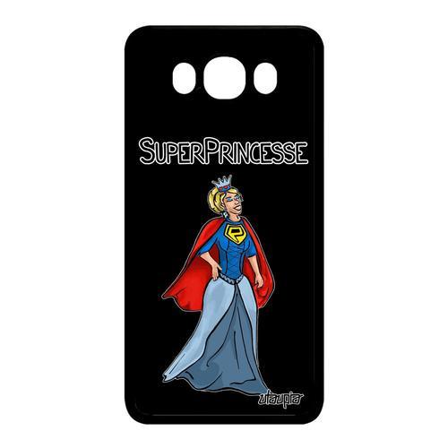 Coque Pour Samsung J7 2016 Silicone Super Princesse Unique Rigide D... on Productcaster.