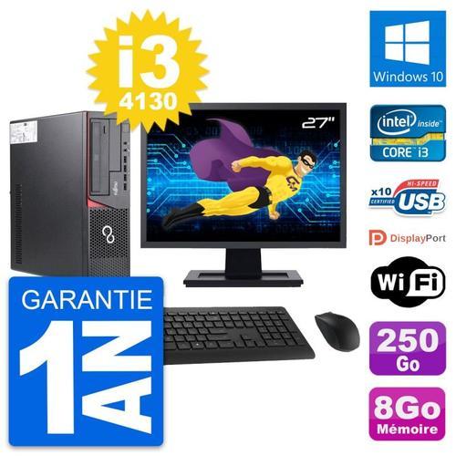 PC Fujitsu E720 DT Ecran 27" Intel i3-4130 RAM 8Go Disque 250Go Win... (Reconditionné) on Productcaster.