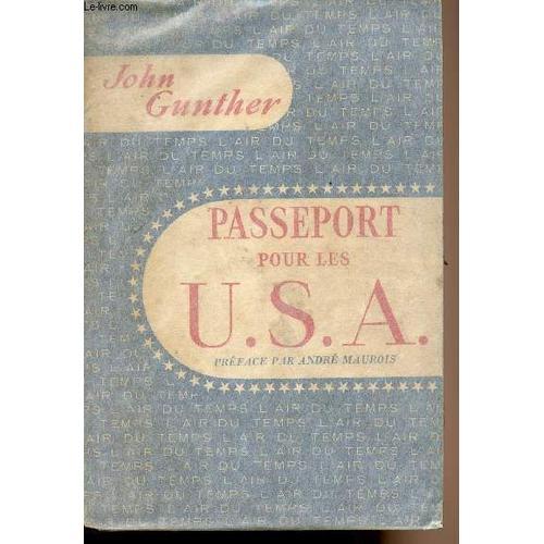 Passeport Pour Les U.S.A. - L Air Du Temps on Productcaster.