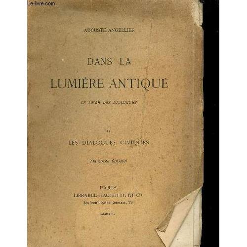 Dans La Lumière Antique Le Livre Des Dialogues - Tome 2 : Les Dialo... on Productcaster.