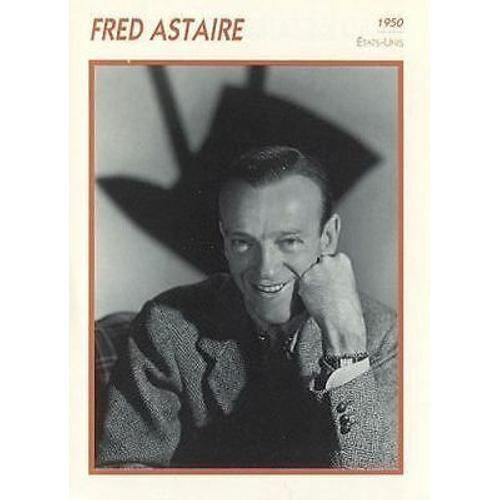 Fiche Portrait De Star Fred Astaire on Productcaster.