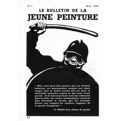 Le Bulletin De La Jeune Peinture N°4 Mai 1969 4 on Productcaster.