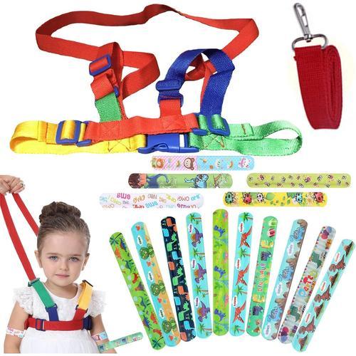 7pcs Harnais De Sécurité Enfant, Harnais De Marche Pour Bébé, Anti-... on Productcaster.