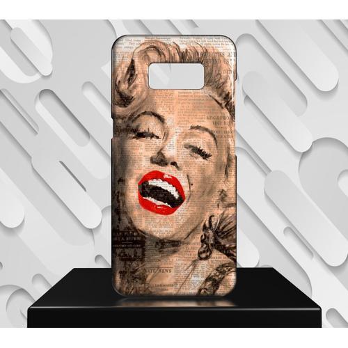 Coque Design Samsung Galaxy Plus S8+ Marilyn Monroe - Réf 32 on Productcaster.