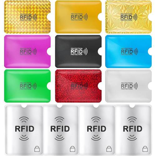 Bloqueur de RFID multicolore Pochettes pour cartes de crédit,13pcs ... on Productcaster.