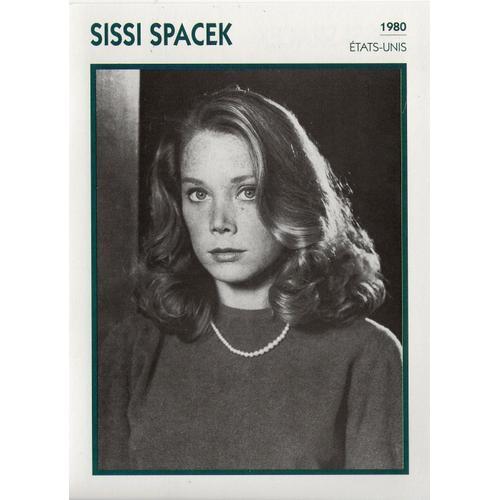 Fiche Portrait De Star Sissi Spacek on Productcaster.