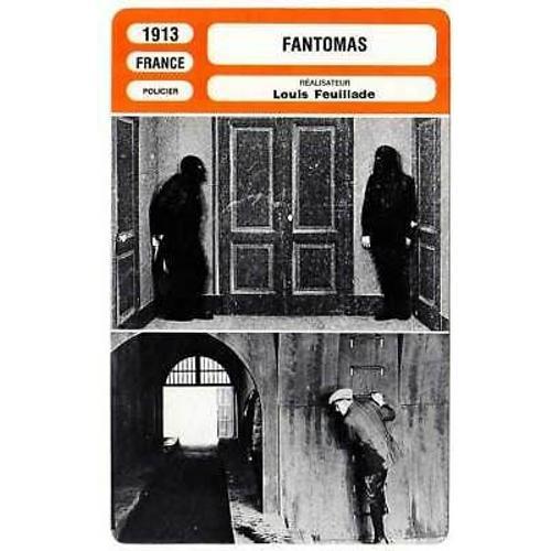 Fiche Monsieur Cinema Fantomas (1913) on Productcaster.