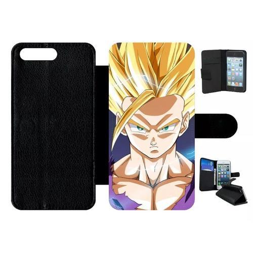 Etui À Rabat Pour Honor 7a - Dbz San Gohan Super Sayen 2 Ssj2 - Sim... on Productcaster.