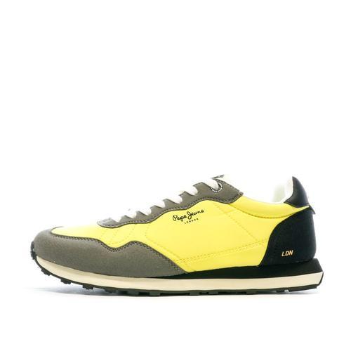 Baskets Jaunes/Kaki Homme Pepe Jeans Natch Male - 40 on Productcaster.