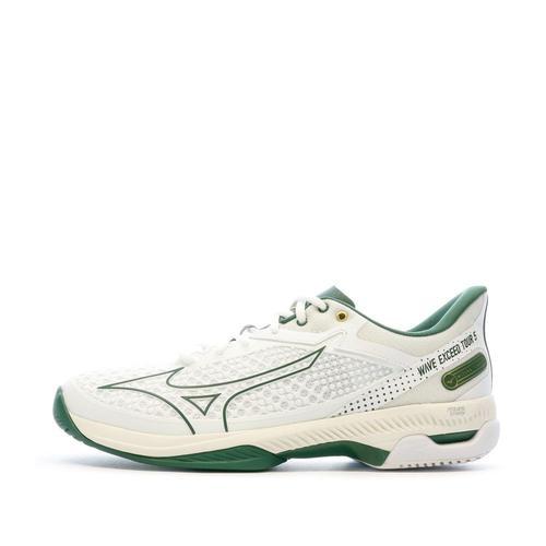 Chaussures De Tennis Blanches Homme Mizuno Wave Exceed - 40 on Productcaster.