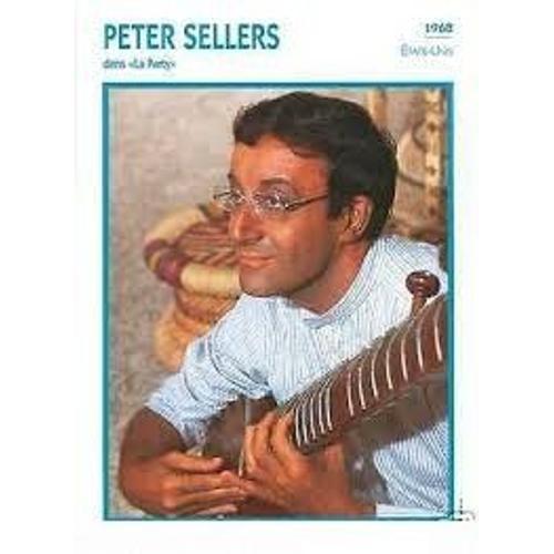 Fiche Portrait De Star Peter Sellers on Productcaster.