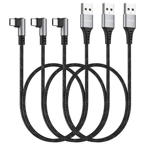 court câble USB C 50cm 0,5m, Lot de 3 Câble de charge rapide USB - ... on Productcaster.