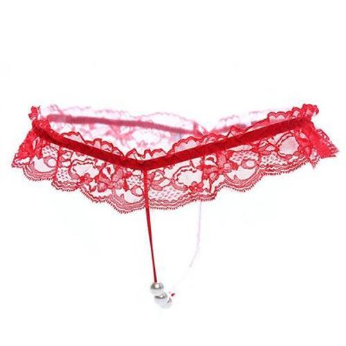 String Et String En Dentelle Pour Femmes, Culotte Sexy Avec Perles,... on Productcaster.