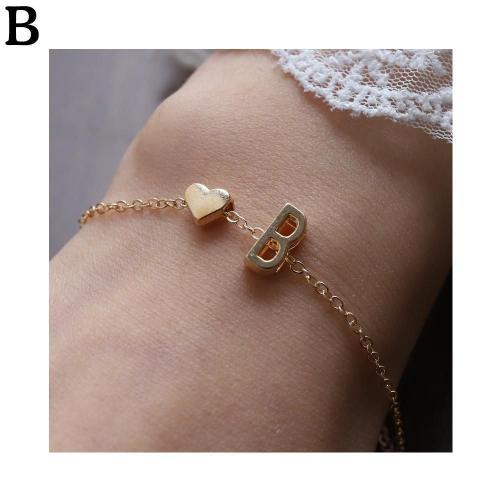 Bracelet 26 Lettres Initiales Anglaises Pour Amoureux Femmes Et Hom... on Productcaster.