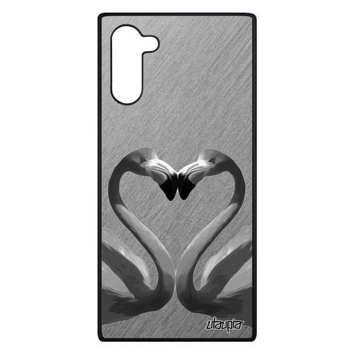 Coque Silicone Galaxy Note 10 Flamand Rose Animal Amour Oiseau Anim... on Productcaster.