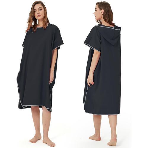 Poncho De Bain Adultes - Aqsacokiya - Robe De Plage Et Serviette De... on Productcaster.