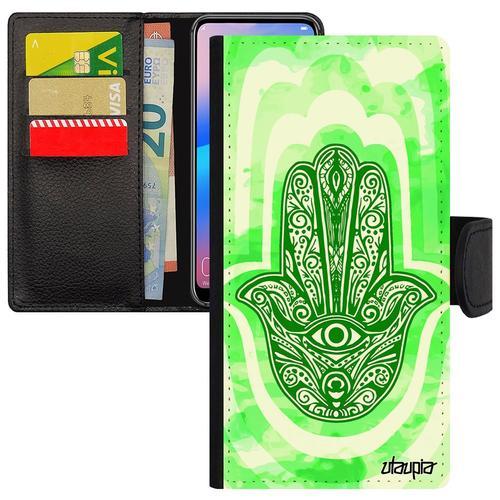 Coque Samsung Galaxy Note 10 Porte Cartes Main De Fatma Fatima Tele... on Productcaster.