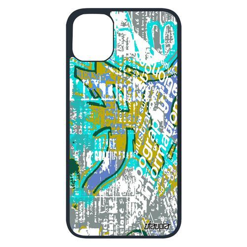 Coque Street Art Iphone 11 Pro Silicone Effet Ecriture Personnalisé... on Productcaster.