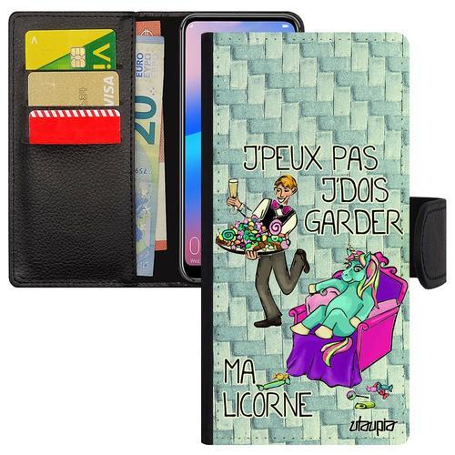 Coque Galaxy Note 10+ Plus Rabat Portefeuille J'peux Pas J'dois Gar... on Productcaster.