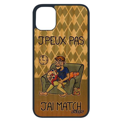 Coque Silicone J'peux Pas J'ai Match Telephone Pour Iphone 11 Pro E... on Productcaster.