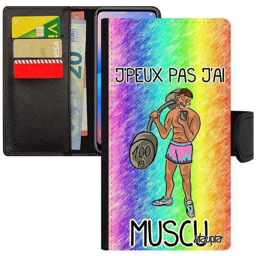 Coque J'peux Pas J'ai Muscu Iphone 11 Pro Portefeuille Fitness Comi... on Productcaster.